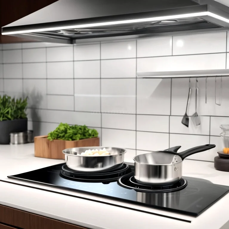 Smartes AI-Kochfeld mit Pfannenerkennung